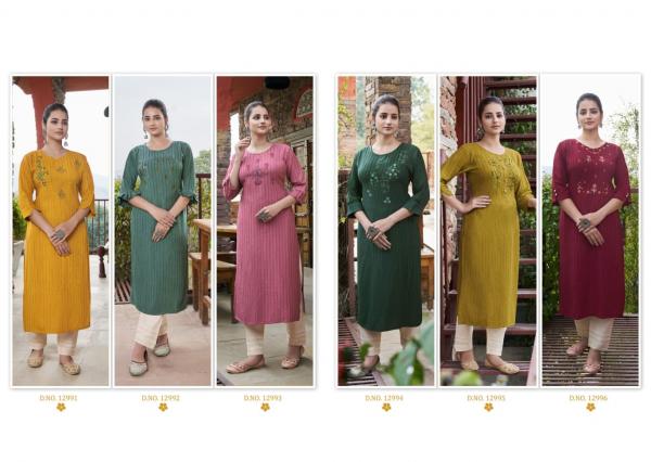 Kalaroop Angel Rayon Fancy Kurtis Collection